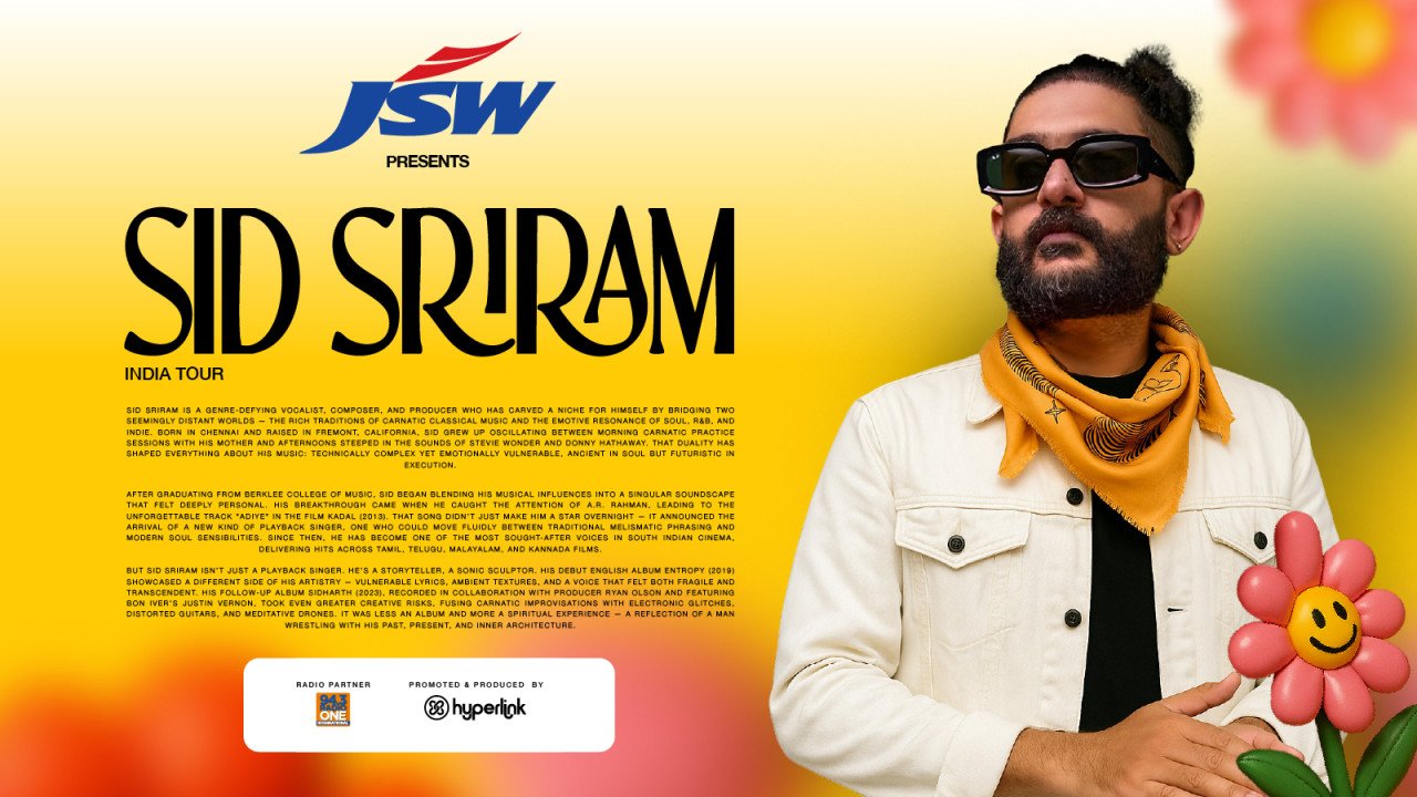 Sid Sriram Live in Concert